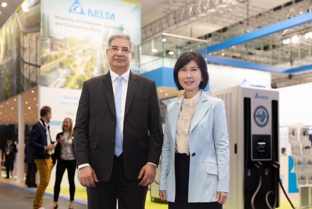 Delta demonstriert auf der Hannover Messe 2023, wie seine Smart Green Solutions zur „Schaffung einer intelligenten, nachhaltigen und vernetzten Welt“ beitragen